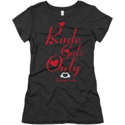 Ladies Slim Fit Super Soft Triblend Tee
