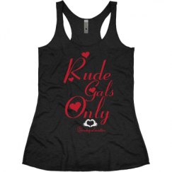 Ladies Slim Fit Super Soft Racerback Triblend Tank