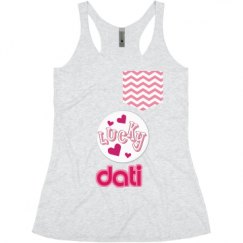 Ladies Slim Fit Super Soft Racerback Triblend Tank