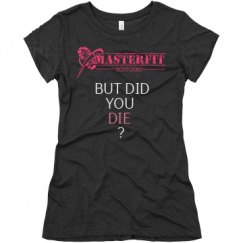 Ladies Slim Fit Super Soft Triblend Tee