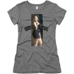 Ladies Slim Fit Super Soft Triblend Tee