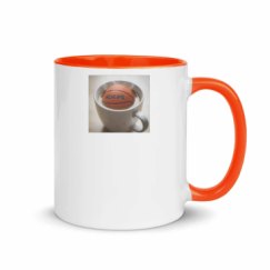 11oz Ceramic Mug with Color Inside