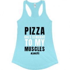 Ladies Slim Fit Racerback Tank Top