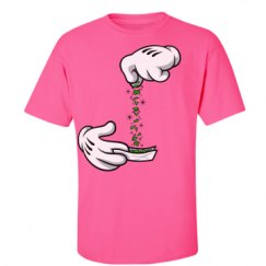 Unisex Ultra Cotton Safety Neon Crewneck Tee