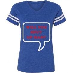 Ladies Relaxed Fit Vintage Sports Tee