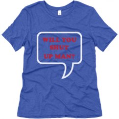 Ladies Relaxed Fit Super Soft Triblend Tee