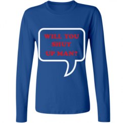 Ladies Relaxed Fit Basic Long Sleeve Tee