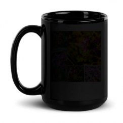15oz Black Glossy Mug
