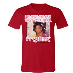 Unisex V-Neck Jersey Tee