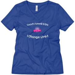 Coach Summit 2016 Tshirt Misses