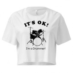 Ladies Festival Cali Crop Top Tee