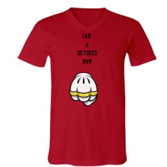 Unisex V-Neck Jersey Tee