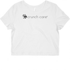 Ladies Slim Fit Crop Top Tee