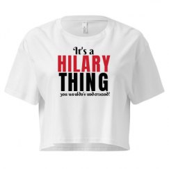 Ladies Festival Cali Crop Top Tee