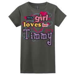 This girl loves Timmy!