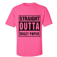 Unisex Ultra Cotton Safety Neon Crewneck Tee