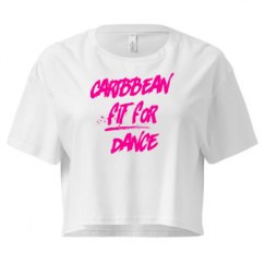 Ladies Festival Cali Crop Top Tee