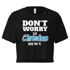 Ladies Festival Cali Crop Top Tee