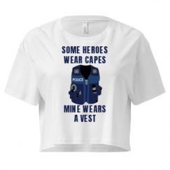 Ladies Festival Cali Crop Top Tee