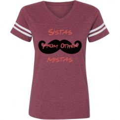 Ladies Relaxed Fit Vintage Sports Tee