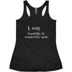Ladies Slim Fit Super Soft Racerback Triblend Tank