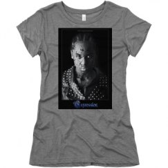 Ladies Slim Fit Super Soft Triblend Tee