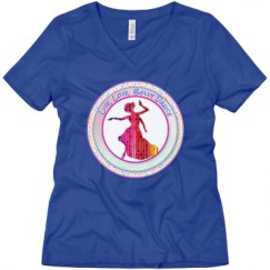 Ladies Relaxed Fit V-Neck Tee