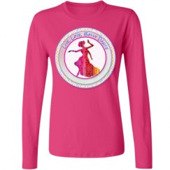 Ladies Relaxed Fit Basic Long Sleeve Tee