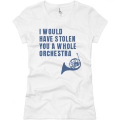 Ladies Slim Fit Basic Promo Jersey Tee