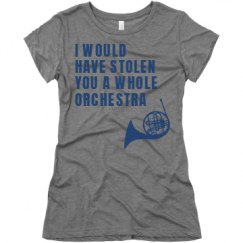 Ladies Slim Fit Super Soft Triblend Tee