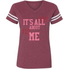 Ladies Relaxed Fit Vintage Sports Tee