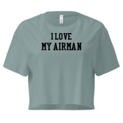 Ladies Festival Cali Crop Top Tee