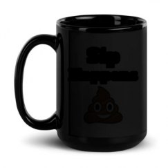 15oz Black Glossy Mug