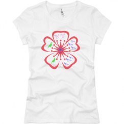 Ladies Slim Fit Basic Promo Jersey Tee