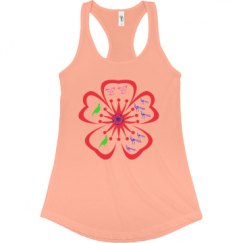 Ladies Slim Fit Racerback Tank Top