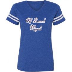 Ladies Relaxed Fit Vintage Sports Tee