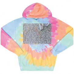 Unisex Tie-Dye Fleece Hoodie