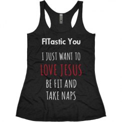 Ladies Slim Fit Super Soft Racerback Triblend Tank