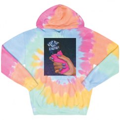 Unisex Tie-Dye Fleece Hoodie