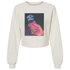 Women's Raglan Pullover Fleece