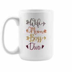 15oz Ceramic Coffee Mug