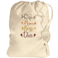 Canvas Laundry Bag