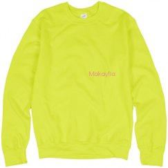 Unisex Neon Crewneck Sweatshirt