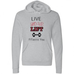 Unisex Fleece Pullover Midweight Hoodie