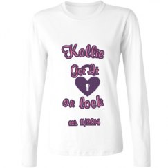 Ladies Relaxed Fit Basic Long Sleeve Tee