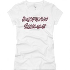 Ladies Slim Fit Basic Promo Jersey Tee