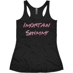 Ladies Slim Fit Super Soft Racerback Triblend Tank