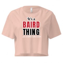 Ladies Festival Cali Crop Top Tee