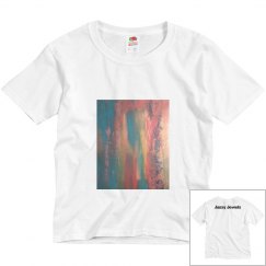AbstractEnergy Youth Tee-Jazzy Art