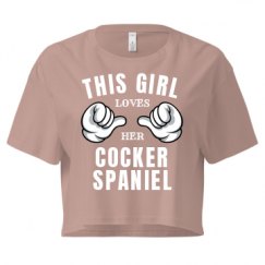 Ladies Festival Cali Crop Top Tee